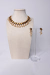 Matte Rice Pearl Necklace - 385