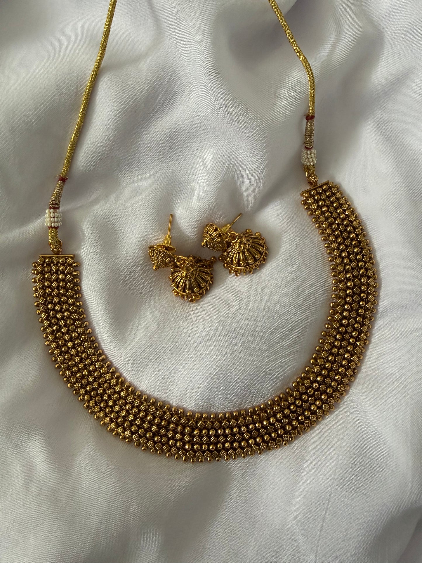Gold necklace set - 65
