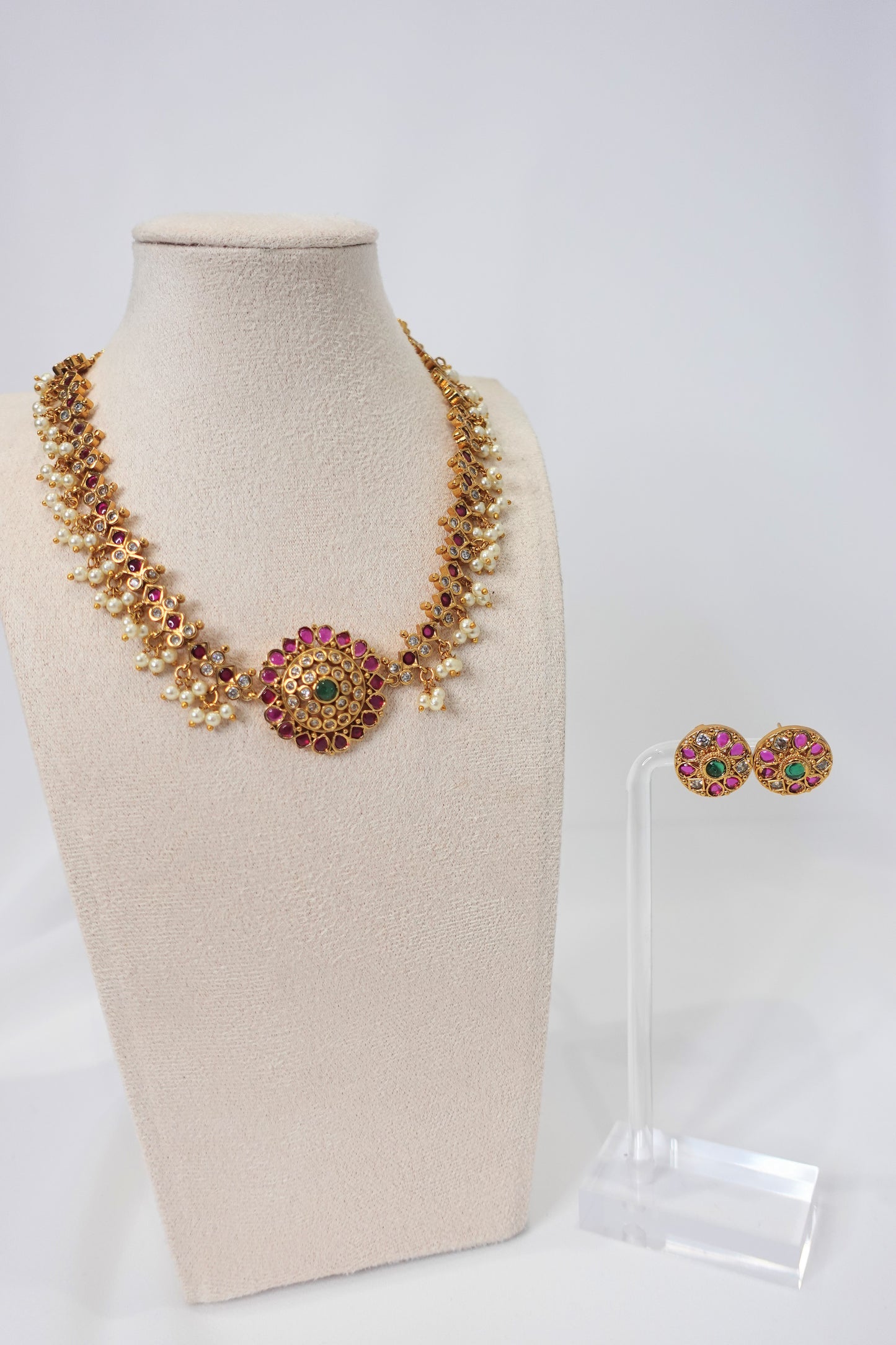 Pink Choker Set - 111