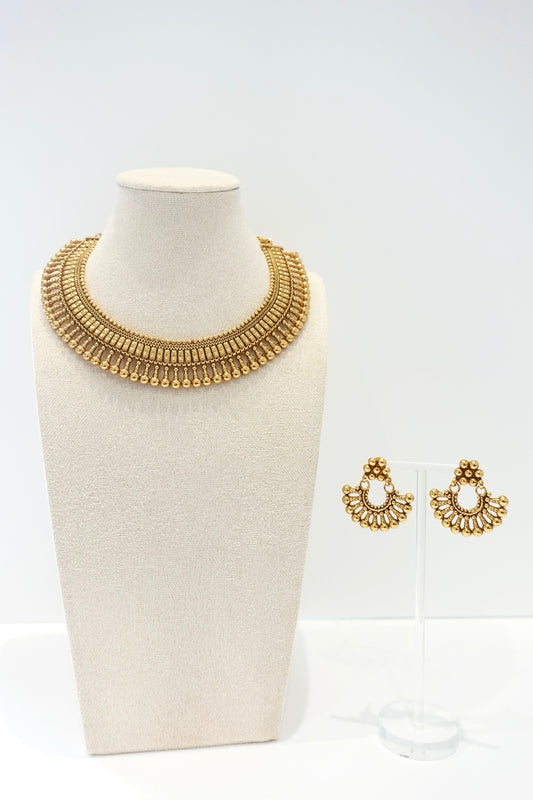 Gold Necklace set - 10
