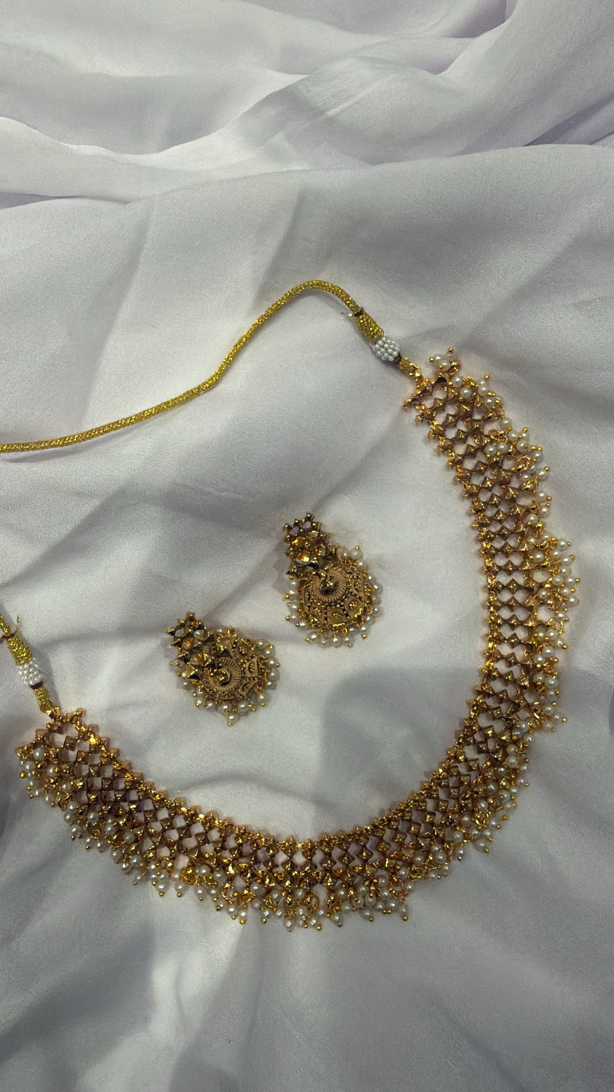 Pearl Necklace Set - 69