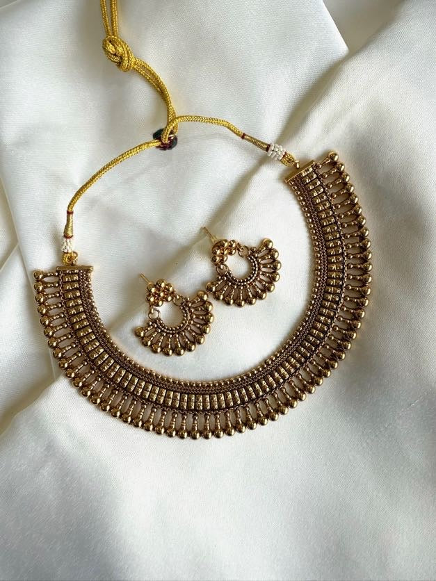 Gold Necklace set - 10