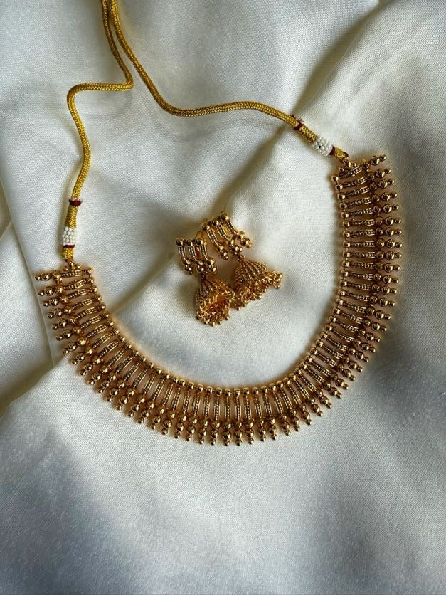 Gold Necklace Set-8