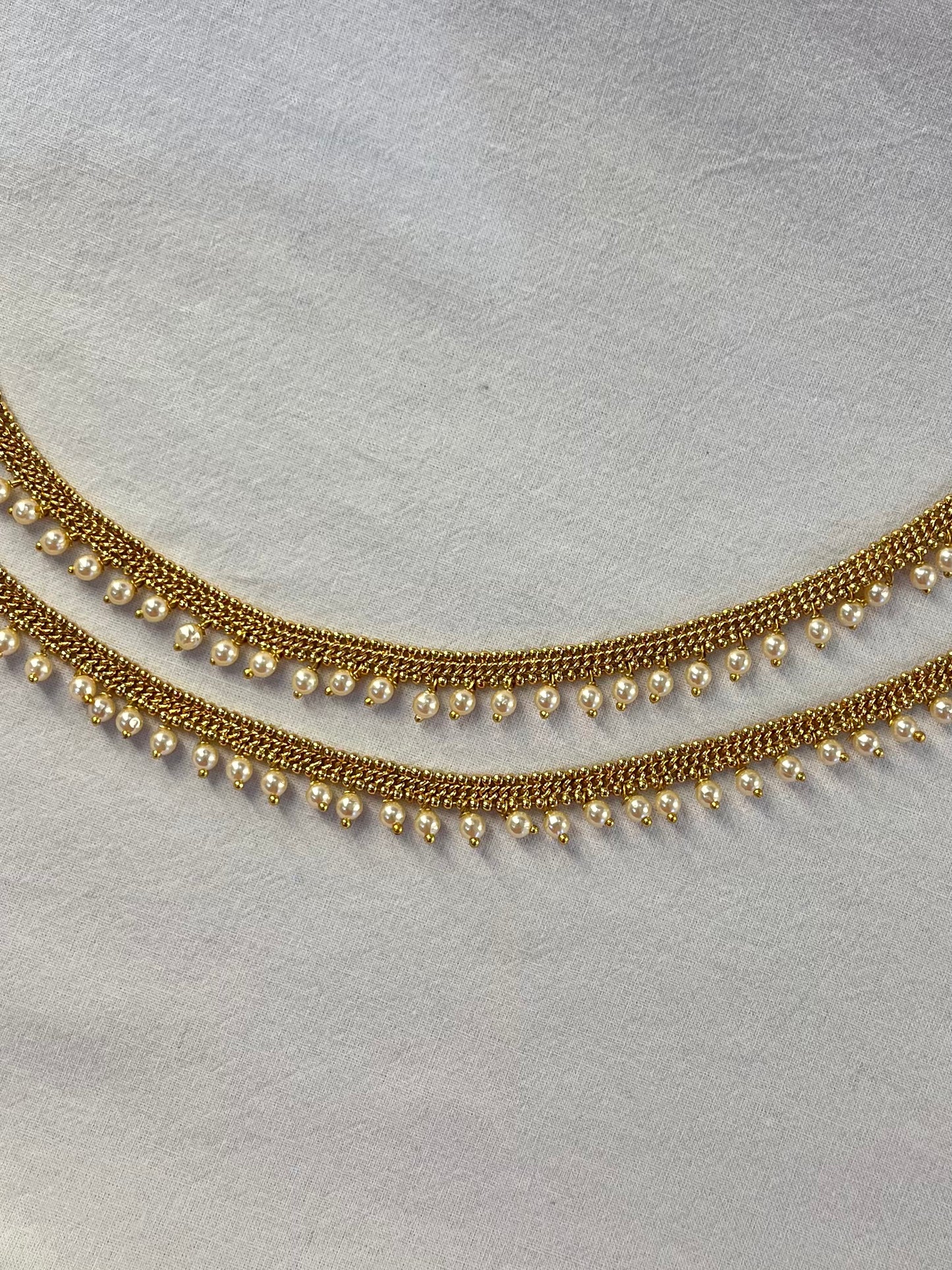 Pearl Anklets