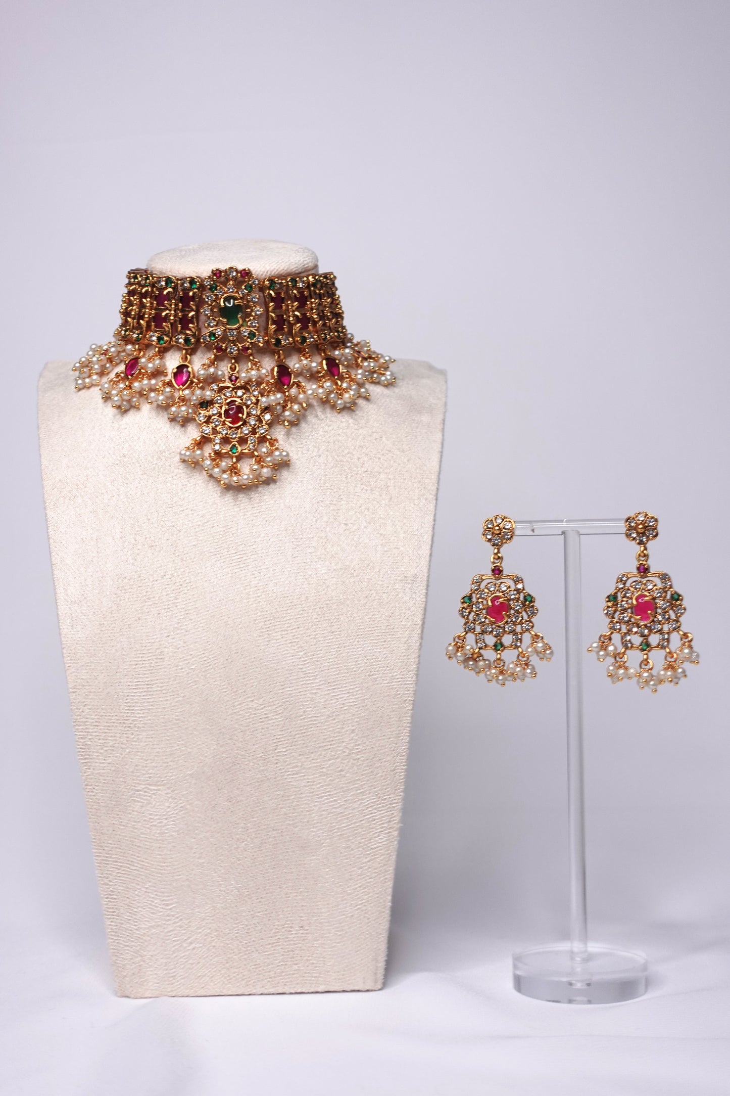 Bridal Choker Set - 327