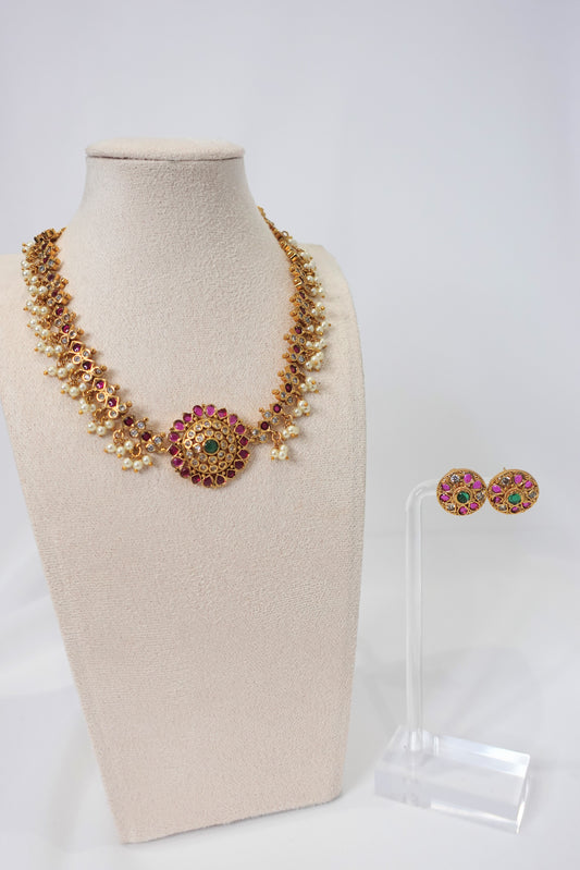 Pink Choker Set - 111